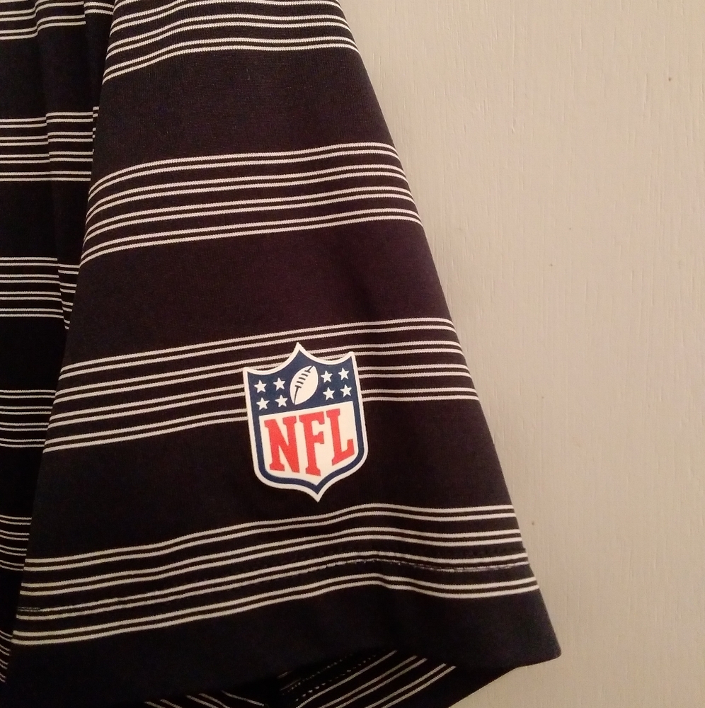 DEnver Broncos Nike DRI fit onfield apparel Polo shirt EUc Small Navy w/… - Picture 5 of 13